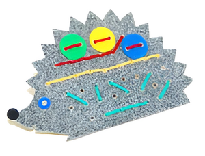 Игра-шнуровка для слабовидящих детей "Ежик" - fgospostavki.ru - Белово