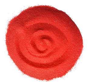 Песок цветной красный 1 кг - fgospostavki.ru - Белово