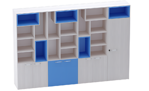 Комплект шкафов Smarty  для кабинета - fgospostavki.ru - Белово