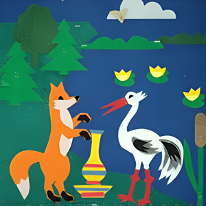 Пособие для слабовидящих детей - Театр-сказка "Лиса и журавль" - fgospostavki.ru - Белово