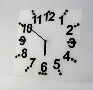 Часы тактильные настольные с крупными цифрами - fgospostavki.ru - Белово