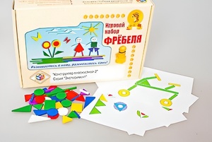 Игровой набор Фребеля "Конструктор плоскостной-2" (Серия "Эксперимент") - fgospostavki.ru - Белово