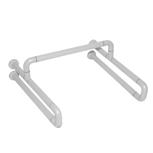 Поручень для писсуара или раковины с антибактериальным покрытием (белый) - fgospostavki.ru - Белово