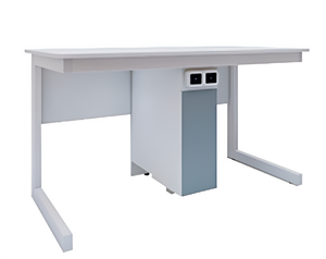 Стол ученический для кабинета физики/биологии двухместный - fgospostavki.ru - Белово