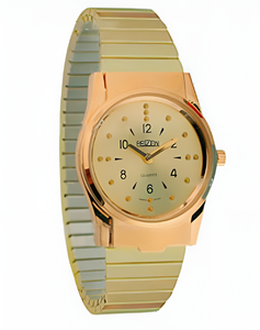 Часы со шрифтом Брайля мужские золото - fgospostavki.ru - Белово