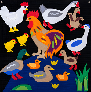 Пособие для слабовидящих детей «Домашние птицы» - fgospostavki.ru - Белово