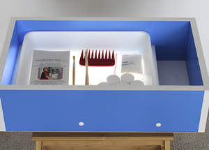 Стол-планшет "Водная фантазия лайт"  (Формат А3) - fgospostavki.ru - Белово