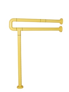 Желтый поручень напольно-настенный с антибактериальным покрытием - fgospostavki.ru - Белово