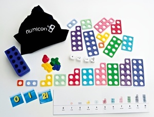 Комплект Нумикон для домашних занятий "Математический мешок" (4-5 лет) - fgospostavki.ru - Белово