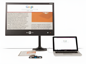 Видеоувеличитель ClearView C Flex с монитором Twinview 24” - fgospostavki.ru - Белово