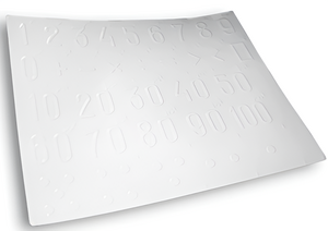 Пособие для слабовидящих детей - Сигнальные карточки по математике - fgospostavki.ru - Белово