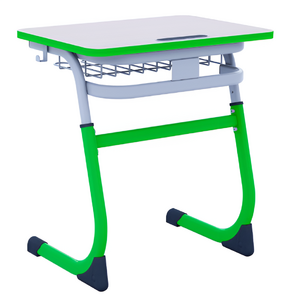 Парта SMARTY одноместная регулируемая по высоте с антивандальной кромкой - fgospostavki.ru - Белово