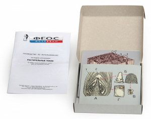 Модель-аппликация "Растительные ткани" (набор из 15 карт) - fgospostavki.ru - Белово