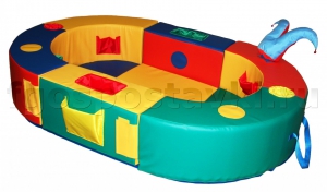 Манеж овальный 180х120х25 сантиметров - fgospostavki.ru - Белово