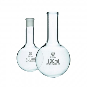 Колба круглодонная 100 мл.  - fgospostavki.ru - Белово