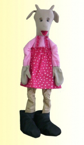 Ростовая кукла "Козленок девочка" - fgospostavki.ru - Белово