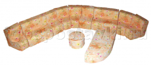 Угловая мебель "Лада-3" гобелен (12 элементов) - fgospostavki.ru - Белово