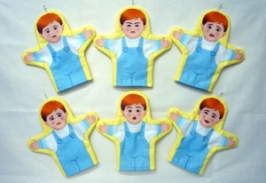 Набор рукавичек "Эмоции (мальчики)" 6 штук - fgospostavki.ru - Белово