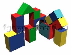 Модуль-конструктор "Строитель" (12 элементов) - fgospostavki.ru - Белово