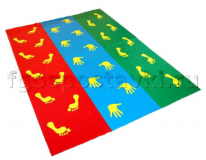 Коврик координационный "Мы идем-3" (2х слойная кожа) - fgospostavki.ru - Белово