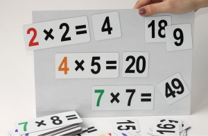 Набор магнитных карточек "Таблица умножения" - fgospostavki.ru - Белово