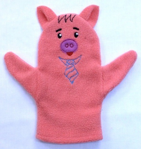 Кукла-рукавичка "Поросенок Наф-наф" - fgospostavki.ru - Белово