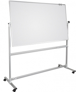 Доска магнитно-маркерная аудиторная поворотная белая полимерная (1000*1500) - fgospostavki.ru - Белово