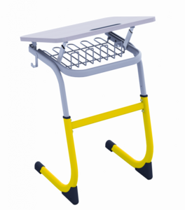 Парта одноместная регулируемая по высоте (наклонная столешница) - fgospostavki.ru - Белово