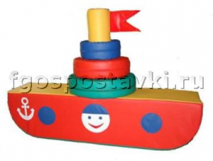 Модуль-конструктор "Пароход" (5 элементов) - fgospostavki.ru - Белово