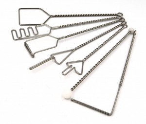 Комплект "Постановочные зонды с витыми ручками с колечком 2 шариками" (7 штук) - fgospostavki.ru - Белово