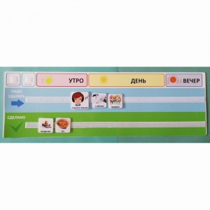 Визуальное расписание на день (для карточек размером 5-5 и 6-6 см) - fgospostavki.ru - Белово