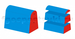 Сборный барьер - 2 эконом (3 элемента) - fgospostavki.ru - Белово