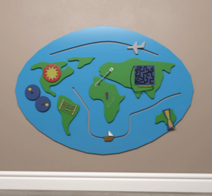 Бизиборд «Планета Земля» - fgospostavki.ru - Белово