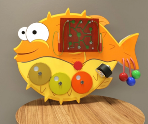 Бизиборд «Рыба-еж» - fgospostavki.ru - Белово