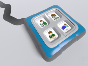 Игровой коммуникатор 4-х кнопочный №3 - fgospostavki.ru - Белово