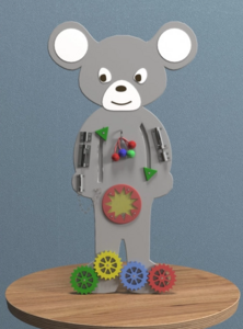 Бизиборд «Серая мышка» - fgospostavki.ru - Белово