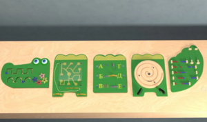 Бизиборд «Крокодил Гена» - fgospostavki.ru - Белово