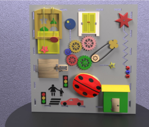 Бизиборд «Яркая мечта» - fgospostavki.ru - Белово