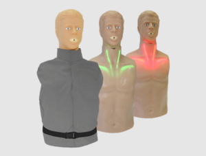 "Александр-03" тренажер-манекен взрослого пострадавшего для отработки приемов сердечно-легочной реанимации (голова, торс) со светозвуковым индикатором - fgospostavki.ru - Белово