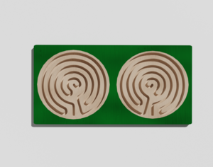 Межполушарная доска №10 зеленая - fgospostavki.ru - Белово