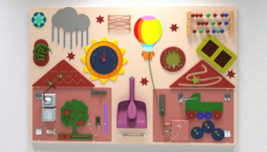 Бизиборд «Бытовые предметы» - fgospostavki.ru - Белово