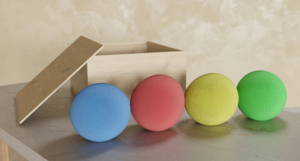 Набор кинезиологических мячей в коробке - fgospostavki.ru - Белово