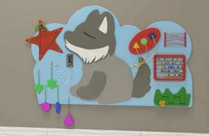 Бизиборд «Волк» - fgospostavki.ru - Белово