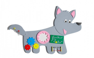 Бизиборд «Любопытный волк» - fgospostavki.ru - Белово