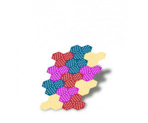 Настенная панель сборная (12 шт) - fgospostavki.ru - Белово