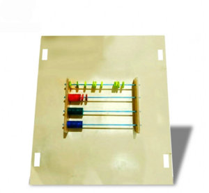 Тактильно-развивающая панель «Цветные счеты» - fgospostavki.ru - Белово