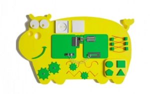 Бизиборд «Неуклюжий бегемот» - fgospostavki.ru - Белово