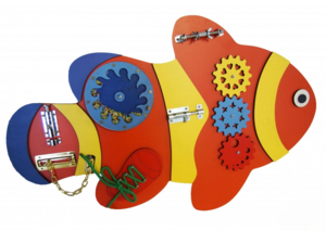 Бизиборд «Оранжевая рыбка» - fgospostavki.ru - Белово