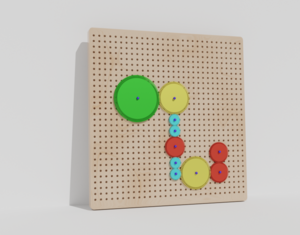 Тактильно–развивающая панель «Механика» - fgospostavki.ru - Белово