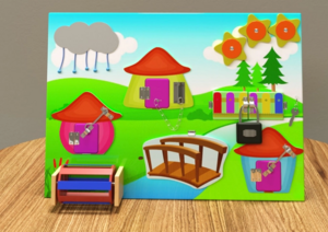 Тематическая настенная панель «Кто где живет» - fgospostavki.ru - Белово